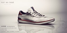 not so bad . mesh . HIRO sneakers . white