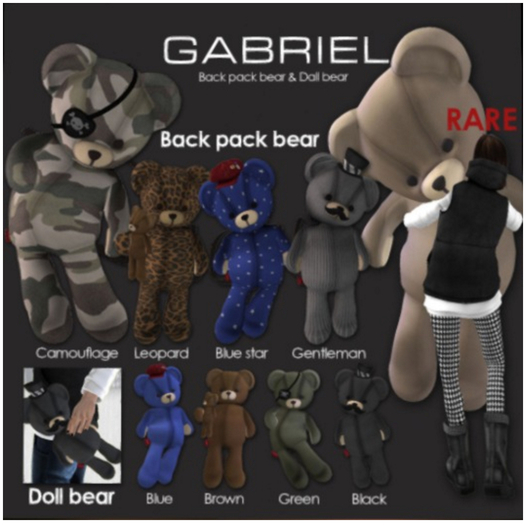 ::GB::Doll bear (green)