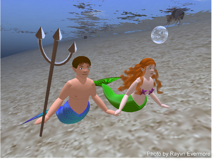 (7S) UltraRare Fish: Merman and Mermaid