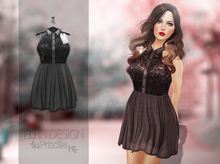 Priscilla Dress Gray
