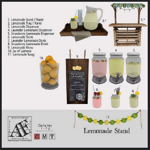 *AF* Lemonade Stand Sign