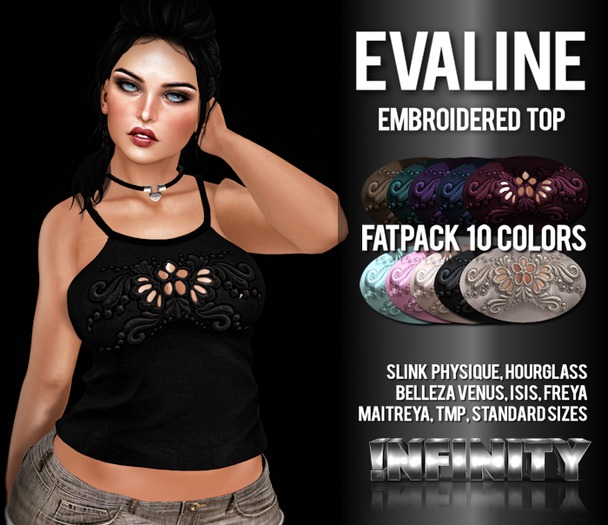 !NFINITY Evaline Top FATPACK - BOX