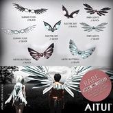 AITUI - Mechanical Wings - Electric Bat, Silver