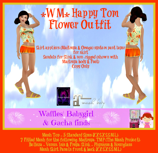 *WM* HappyTomFlower Outfit