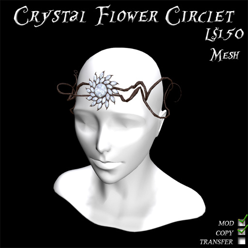 Crystal Flower Circlet