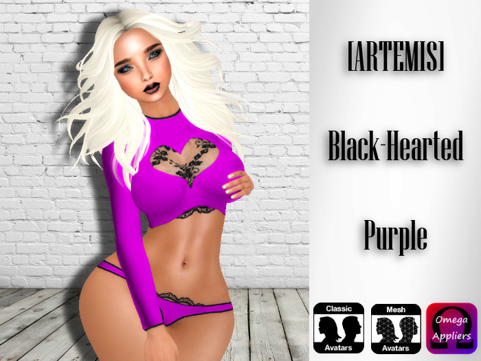 [ARTEMIS] Black-Hearted ~ Purple (Box)