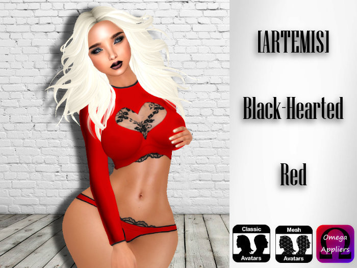 [ARTEMIS] Black-Hearted ~ Red (Box)