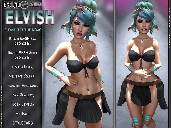 [ADN] ELVISH (MESH STANDARD SIZES)