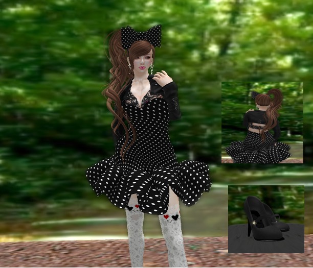 *Sweet CAT* 50's Tutu black