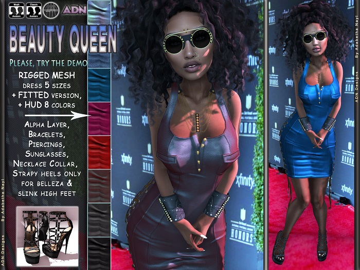 [ADN] BEAUTY QUEEN (RIGGED FITTED STANDARD SIZES)