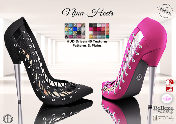 [hh] Nina Heels - 40 Textures