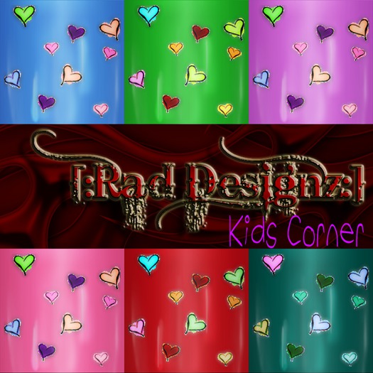 [:Rad Designz:]  KC Colored Hearts (Wear me to unpack)