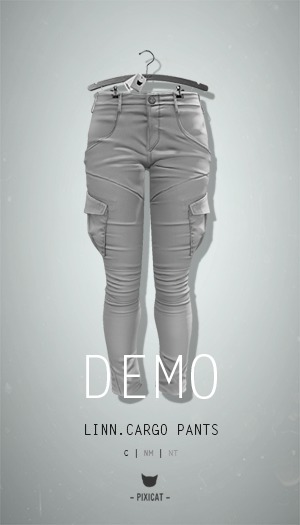 -Pixicat- Linn Cargo Pants DEMO