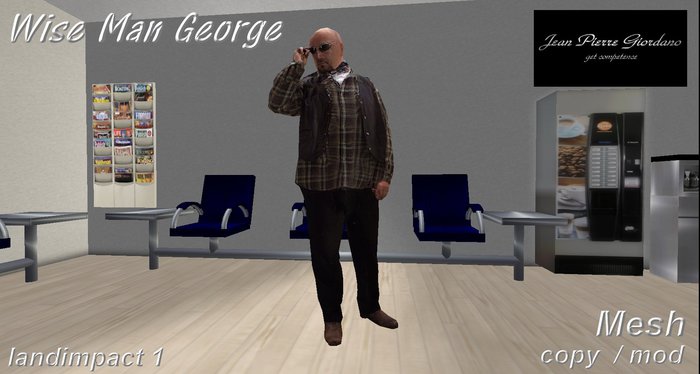 Wise Man George mesh 