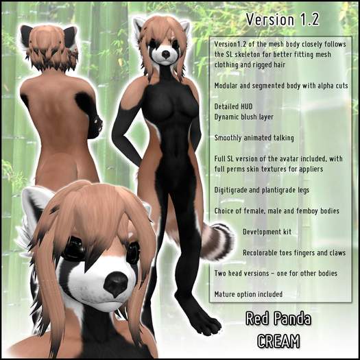 DSD Red Panda - Cream