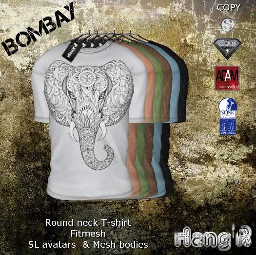 [Hang'R] Bombay T-shirt fatpack