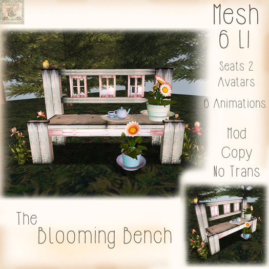 ~ASW~ The Blooming Bench Giftbag