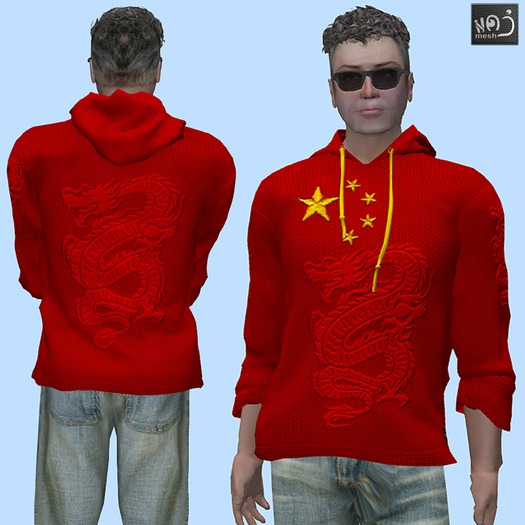 CHINA Hoodie (MESH) boxed