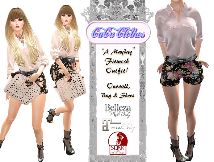 CuCu! "A MaYDaY" Shorts Full Outfit #rOse