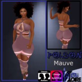 {BN} Poison Catsuit- Mauve