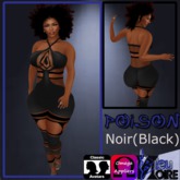 {BN} Poison Catsuit- Noir