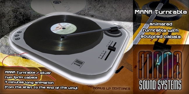 PROMO MANA Turntable / animated /
