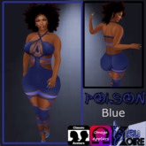 {BN} Poison Catsuit- Royal