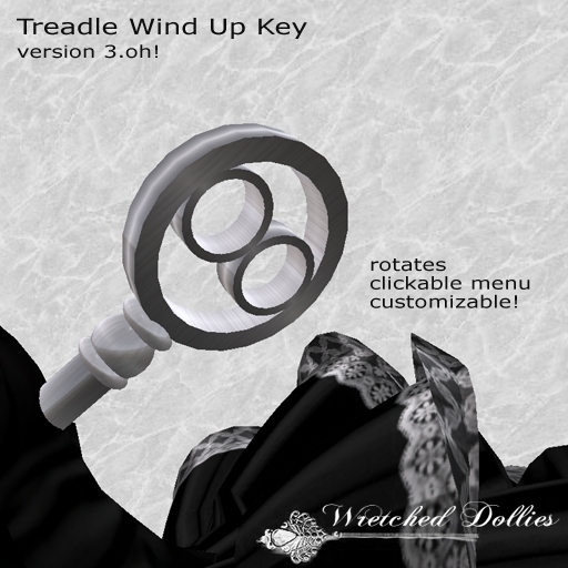 Doll Key, Silver Treadle