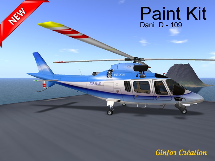 Paint D 109    Blue    DANI