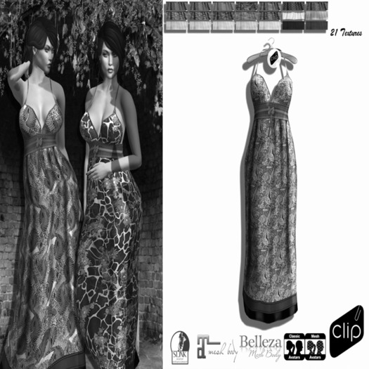 *<*CLIP*>*DEMO - Dress Agnes - HUD Driven