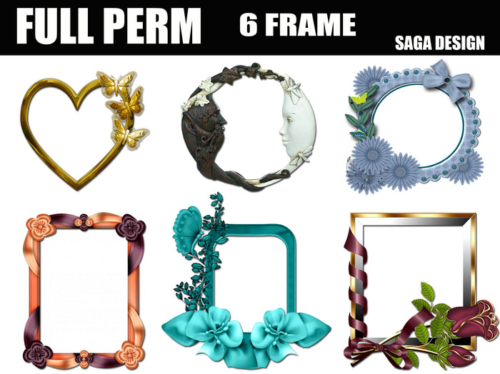 SaGa Design FULL PERM 6 FRAME