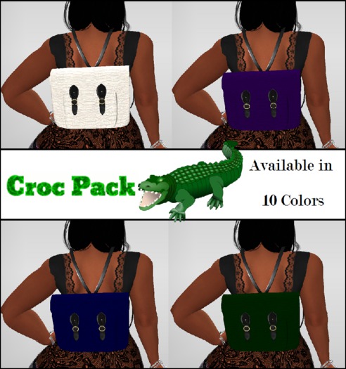 *Croc Pack* Purple