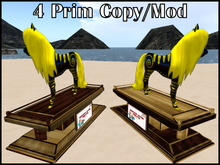 :::IDJ::: Deluxe Single Horse Display Wooden Collection