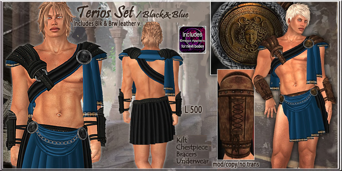 FM Set Terios - Black & Blue