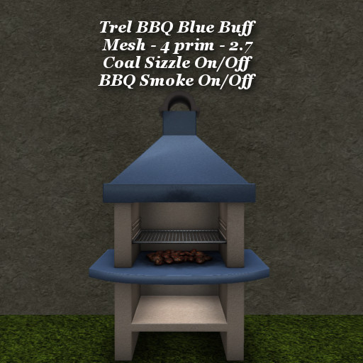 Trel BBQ Blue/Buff