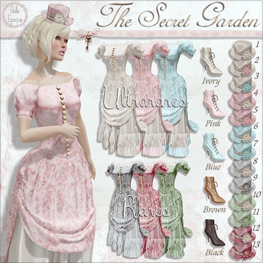 BE The Secret Garden Hat #12
