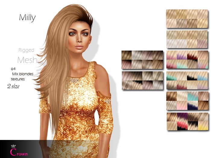 .::Crown::.Milly [blonde] bag