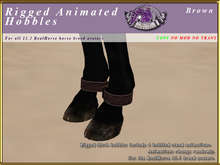 *E* Rigged Animated Hobbles RH15.2 [Boxed] Brown