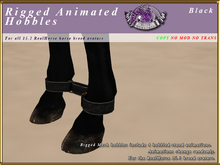 *E* Rigged Animated Hobbles RH15.2 [Boxed] Black