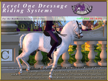 *E* Level One RealHorse Dressage Riding Systems [BOXED]