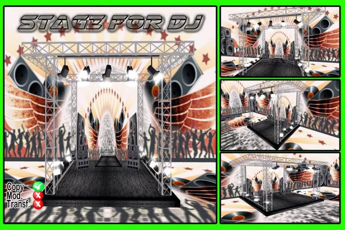 Stage for DJ - Rezz Box