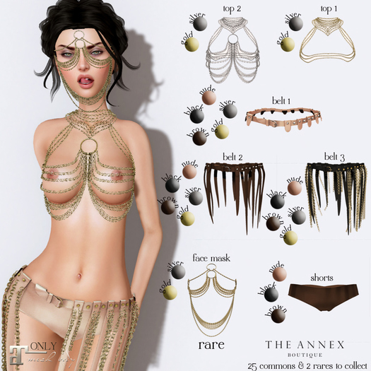 The Annex - Jeanne Belt 1 Brown & Silver