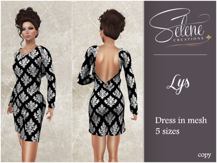[Selene Creations] Lys Black & white