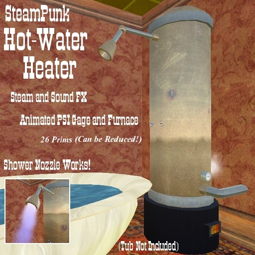 SteamPunk Hotwater Heater