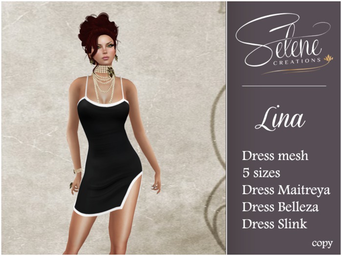 [Selene Creations] Lina Black & white