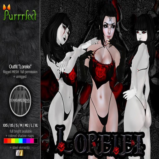 <Purrrfect> - Outfit "Lorelei" [FULL PERM]
