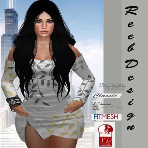 272-Reeb Design Zeren Mini Dress