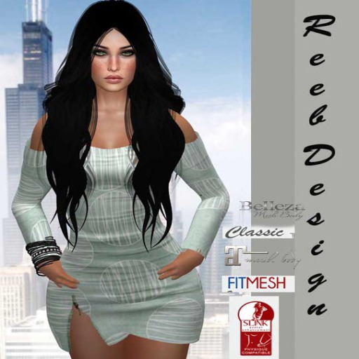 274-Reeb Design Zeren Mini Dress