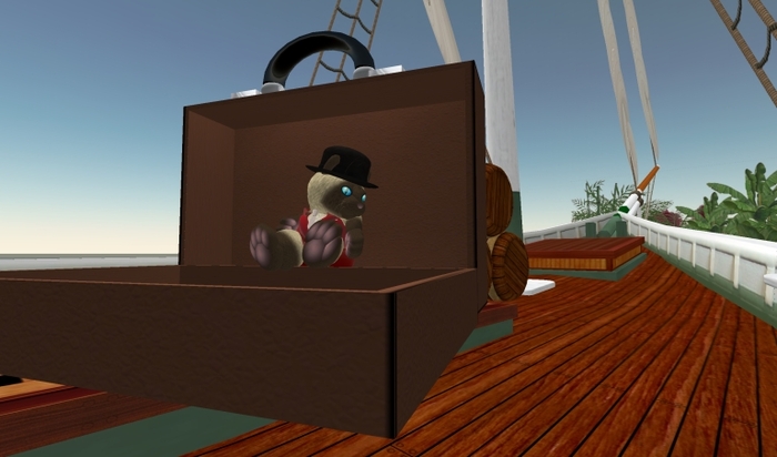 Tiny Travel suitcase * Your tiny fits in!