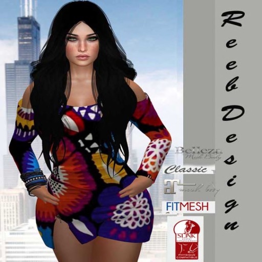 275-Reeb Design Zeren Mini Dress